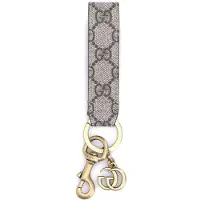 Gucci Beige Stoffen Sleutelhanger