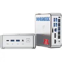 NiPoGi H2 Mini Gaming PC - Intel Core i5-14450HX Mini Computers (10C/16T, 4.8GHz) - 32GB DDR4 RAM - 1TB SSD - Type-C - WiFi6 - BT5.2 - Windows 11 Pro