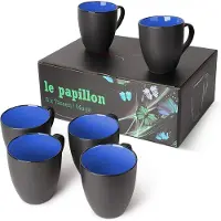 MIAMIO mokkakopjes , Koffiekopjes , espressokopjes - kopjes - Cappuccino kopjes / SET 6