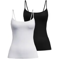 Calida Onderhemd 'Sleek Skin' zwart / wit
