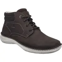 Josef seibel Veterboots 'New Anvers 09' donkerbruin