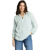 Tom Tailor Blouse mintgroen / wit
