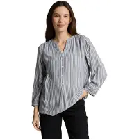 Tom Tailor Blouse grijs / wit