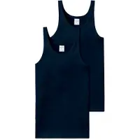 Schiesser Onderhemd 'Essentials' navy