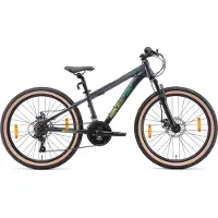 Bikestar kinderfiets 24 inch zwart Unisex