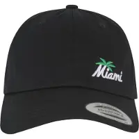 Mister tee Pet 'Miami Palm Tree' grijs / groen / zwart / wit