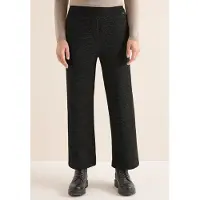 Cecil Dames Glinsterende 7/8 broek Wide Legs - Zwart - XL