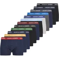Jack & Jones Solid Boxers 12 Eenheden