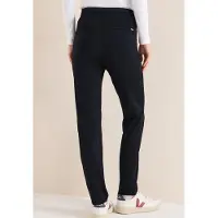 Cecil Dames Broeken met een casual pasvorm - Blauw - XXL