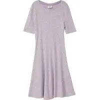 s.Oliver Jurk grasgroen / violetblauw / lichtlila