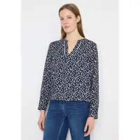 Cecil Dames Gedessineerde blouse - Blauw - L