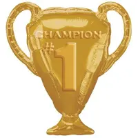 Anagram Amscan - Folieballon Gouden Trofee - 63 x 71 cm