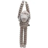 Designed By Lotte Reza Hondenknuffel Hang Schaap - Hondenspeeltjes - Dikke ribstof - Beige - 62x21x17 cm