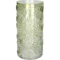 Plume Living Vaas Serina Groen D 12 H 25 Cm