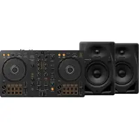 Pioneer DJ DDJ-FLX4 + DJ DM-50D-BT Zwart
