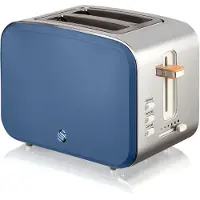 Swan Nordic broodrooster - 900 watt - blauw
