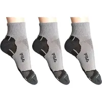 FILA Verpakking van 3 Mannen en Vrouwen Halflange Sokken F1615