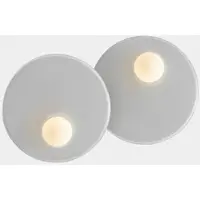 LedsC4 Trip Double Wandlamp Small|Small | Grey