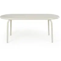 Tom Dixon Groove Outdoor Large Obround Tafel Putty