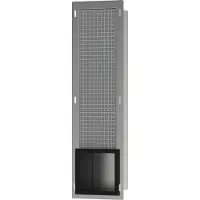 Hansgrohe XtraStoris Original - Ingebouwde toiletpapierdispenser, mat zwart 56058670