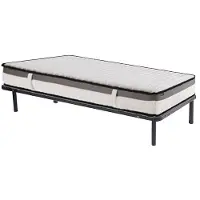 Vente-unique Lattenbodem + matras 90 x 200 cm schuim met vormgeheugen dikte 19 cm - ORTHOMEMORY II van YSMÉE