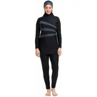 Zoggs Meelup Modesty Swimsuit Zwart 36 Vrouw