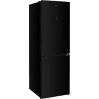 Wiggo WR-CD18C(B)- Vrijstaand - Koel-vriescombinatie - 60 cm - 315 liter - 40 dB - Energieklasse C - 5 jaar garantie - Zwart