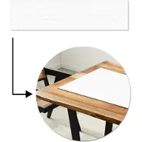 MuchoWow Tafelloper 200x50 cm - Tafelmat vinyl Grafisch - Patroon - Modern - Tegels - Tafeldecoratie - Tafelversiering - Keuken decoratie - Tafel versiering