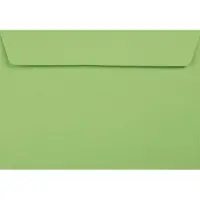 Netuno Gladde groene enveloppen C6 - 114 x 162 mm - A6 - 100 stuks - HK zelfklevend met plakstrip - 120 gram - Kreative -