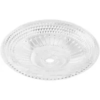 Mexen Heba glazen opbouwwastafel 45 x 45 cm, transparant - 24064500