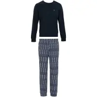 Emporio Armani Pyjama's / nachthemden AOP pyjamaset met lange mouwen heren EU XL