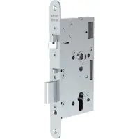 Assa Abloy ABLOY EL160-20 Paniekdeurslot | zelfvergrendelend | DM65mm | PC72mm | voorplaat RVS 20x235mm afgerond | DR 2+4 - 10013774