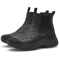 Woden Siri Croco Waterproof Black Maat: 42 | Laarzen Outlet | Dames | Zwart