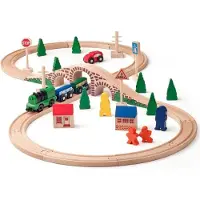 Woody Treinset met Electrische Loco Figuur 8 - 40 onderdelen
