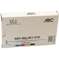 ABC huismerk set 6x fles navulinkt geschikt voor Epson 107 geschikt voor Ecotank ET18100