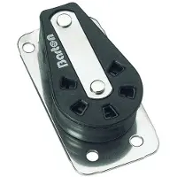 Barton Marine Single Flat Pulley 385kg 10 Mm Zilver 45 x 92 mm