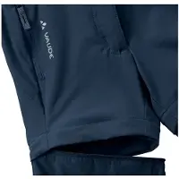 Vaude - Kid's Zip Off Pants Slim Fit - Afritsbroek 110/116, blauw