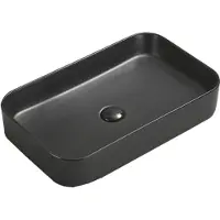 Mexen Vena opbouw wasbak 71 x 37 cm, zwart mat - 22196085
