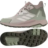 Adidas Boots 'Anylander' taupe / olijfgroen / donkeroranje / wit