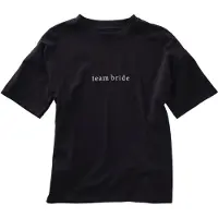 Ginger Ray - Zwart t-shirt team bride - maat XL