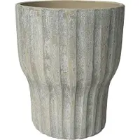 HS Potterie HS Vaas Vigo Taupe D 32 H 40 Cm