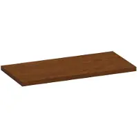 Brauer Ocean Medium Topblad - 100 cm - Lamellen - Eiken Bruin