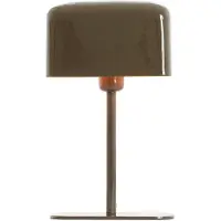 Light & Living Nachtkastlamp Elenie 20x10cm - glans donker bruin