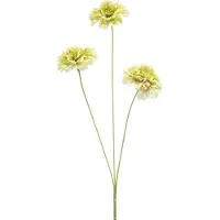 Emerald - Kunstbloem Anjer 50cm groen - Kunstplant voor binnen