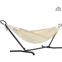 Mazazu MIRA Home - Hangmat - Beige - 210x150cm