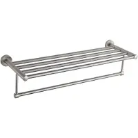Mexen Remo handdoekrek, geborsteld nikkel - 7050720-97