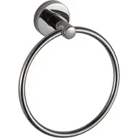 Mexen Remo handdoekrek, zwart chroom - 7050732-73