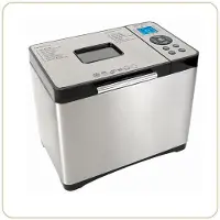 Aura Broodbakmachine – Broodmachine Met 19 Programma’s – Broodbakmachines Met 3 bruiningsniveau’s - Broodbak Machine - Roestvrij staal - 25cm x 36cm x 29cm