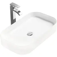 Mexen Alessia opbouw wastafel 75 x 38 cm, wit - 21577500