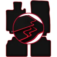 Carlux -RED automatten voor: Mercedes S W220 lang (1998-2005)